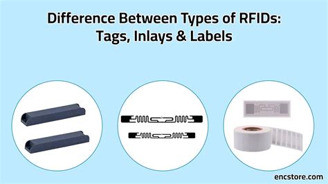 difference between rfid labels